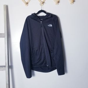 THE NORTH FACE WOMEN'S BLACK WITH WHITE JACKET SIZE SMALL